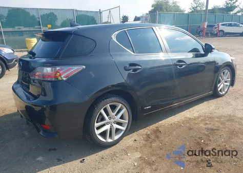 2017 Lexus Ct 200H 200 из США, поврежденный, VIN JTHKD5BH7H2282097
